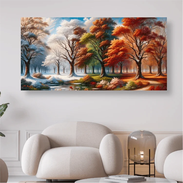 Die 4 Jahreszeiten - 5D DIY Diamond Painting