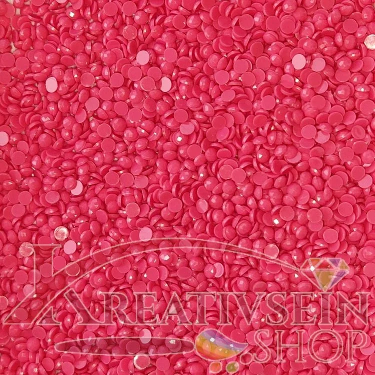 DMC 961 Dusty Rose DK - runde Steine - Diamond Painting