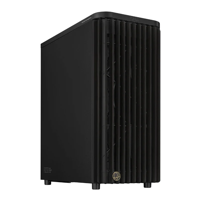 ASUS ProArt PA401 Wood Edition Chassis, Black, Metal Panel, 2x 140mm/1x 120mm Fans, USB 3.2 Gen 2, mITX/mATX/ATX