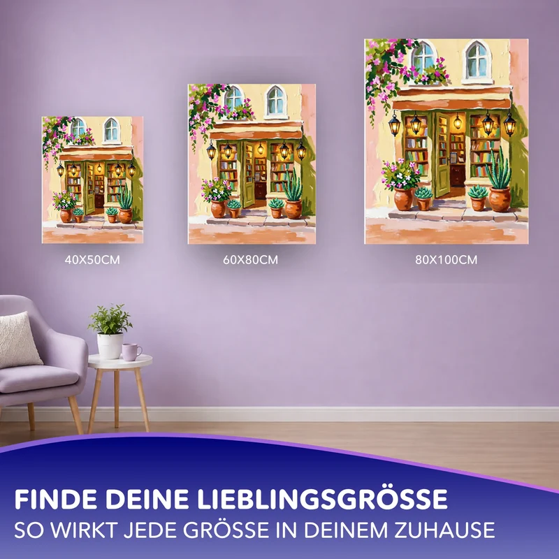 Malen nach Zahlen - Die Tür zur Fantasie
