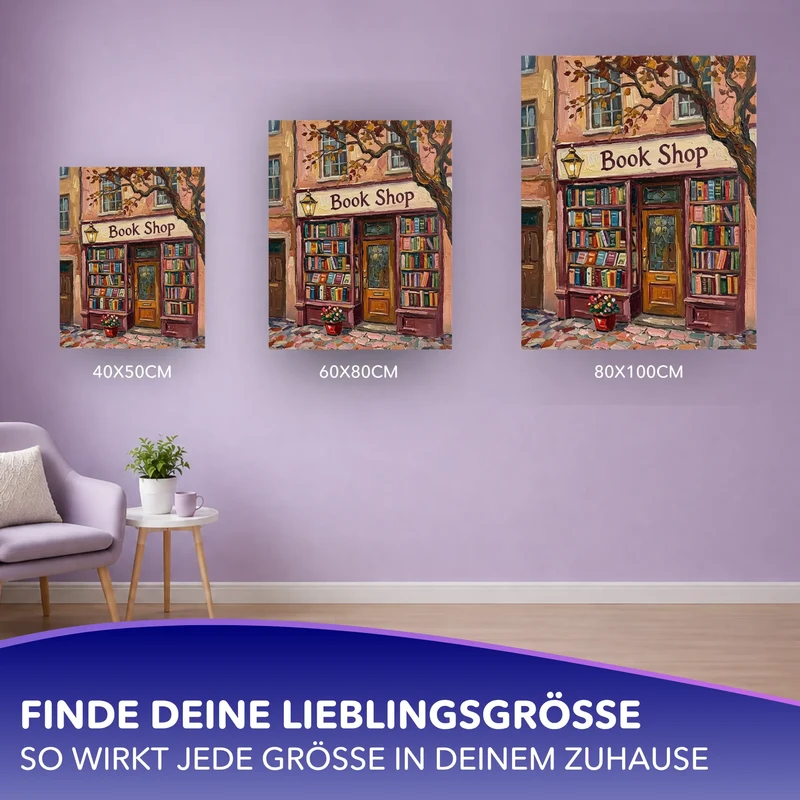 Malen nach Zahlen - Das Antiquariat der Träume
