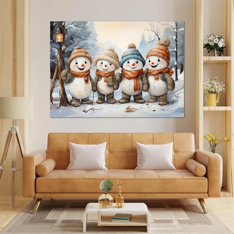 5D Diamond Painting – Schneemann Gang
