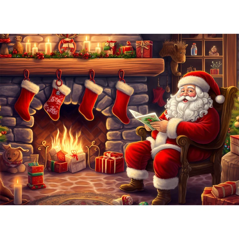 5D Diamond Painting – Christmas Time