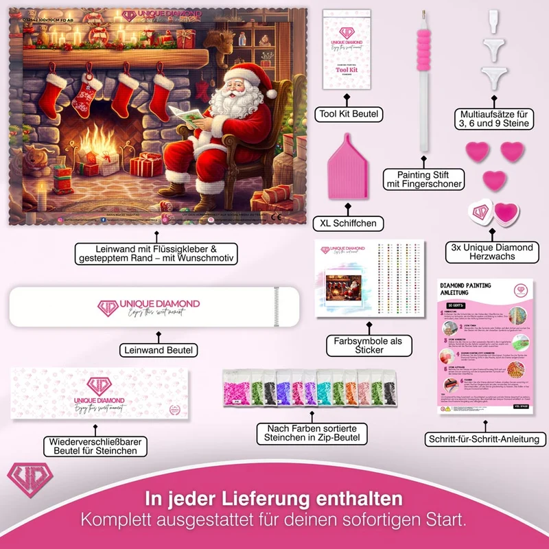 5D Diamond Painting – Christmas Time
