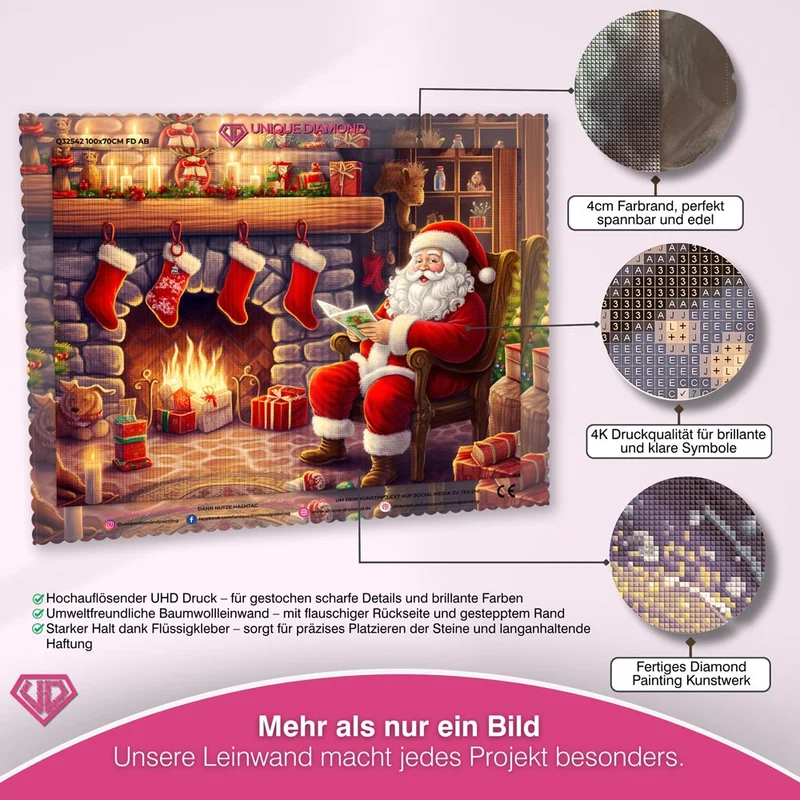 5D Diamond Painting – Christmas Time