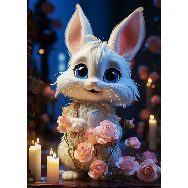 5D Diamond Painting – Little Sweet Bunny