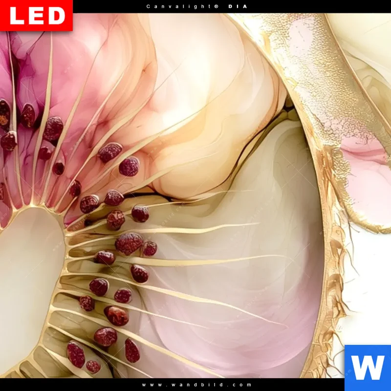 Wechselmotiv Acrylglas Canvalight® DIA | Kiwi - Edle Fruchtfantasie | Hochformat