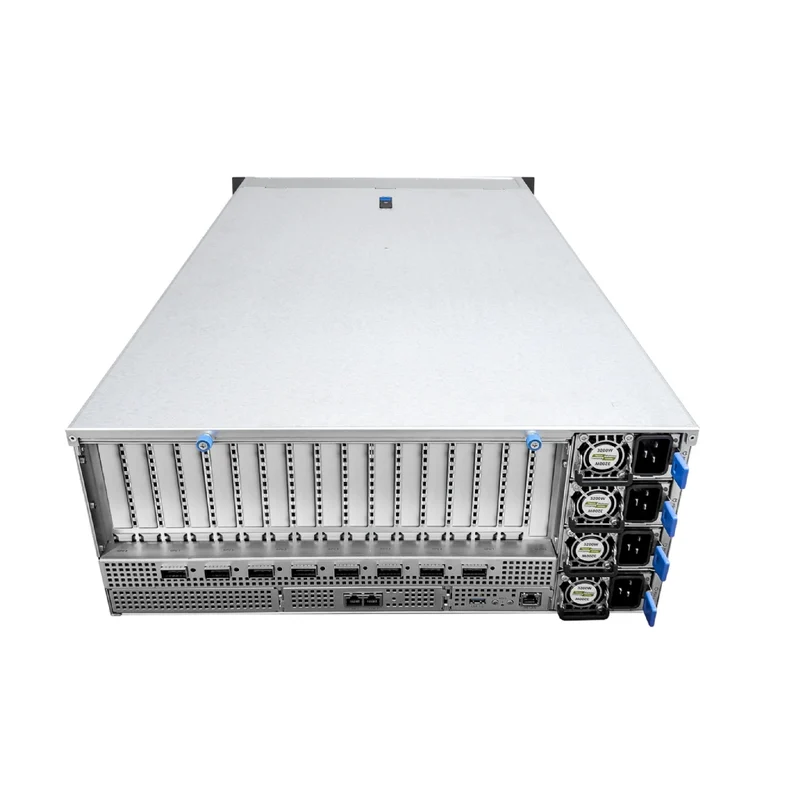 ASUS ESC8000A-E13X Dual AMD EPYC 9005 Server, 4U, 8x PCIe 6.0 x16, NVIDIA ConnectX®-8, 8x 2.5" Hot-Swap Bays, 3+1 3200W