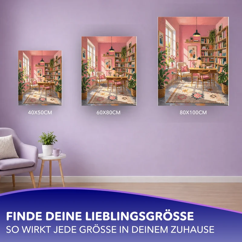 Malen nach Zahlen - Raum für Träume