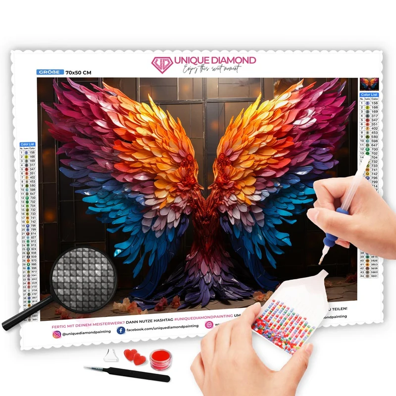 5D Diamond Painting – Angel Wings