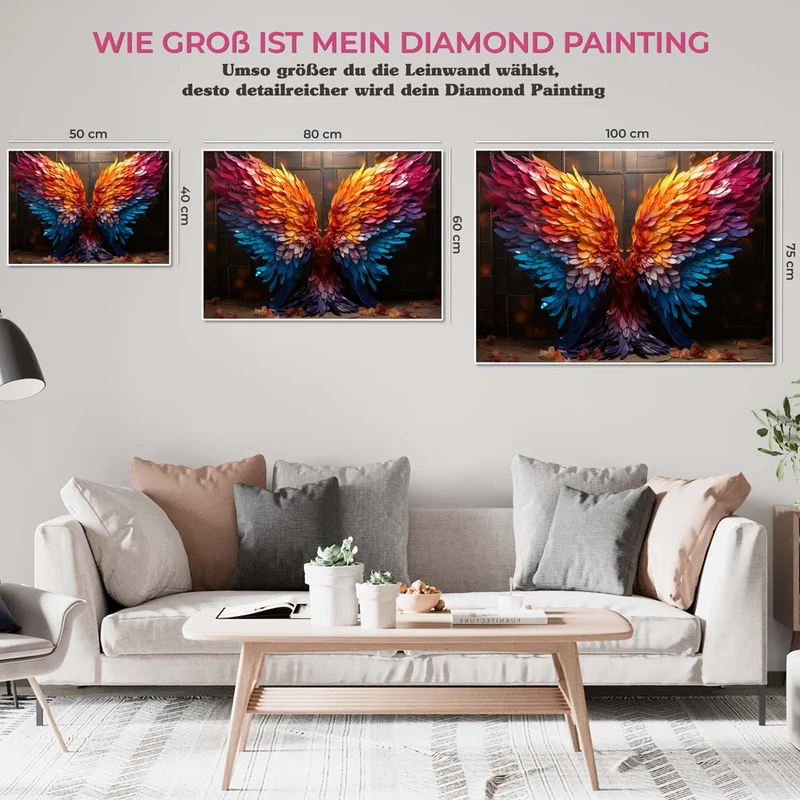 5D Diamond Painting – Angel Wings