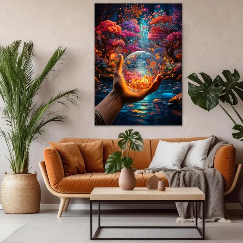 5D Diamond Painting – Magische Kugel