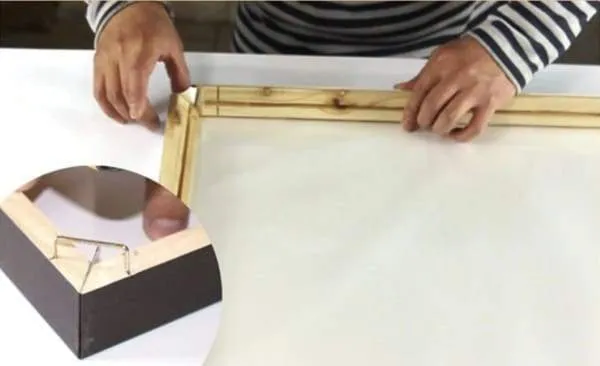 DIY Naturholzrahmen-Keilrahmen
