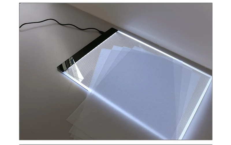 ULTRADÜNNE 3,5-MM-A4-LED-BELEUCHTUNGSPLÄTZE