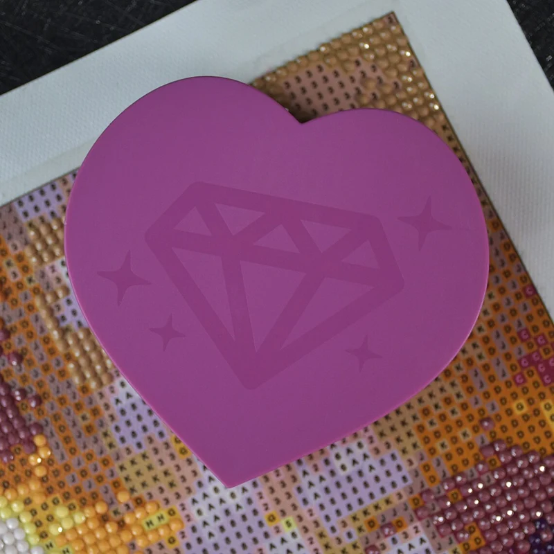 3PCS Diamond Painting Tray Herzform