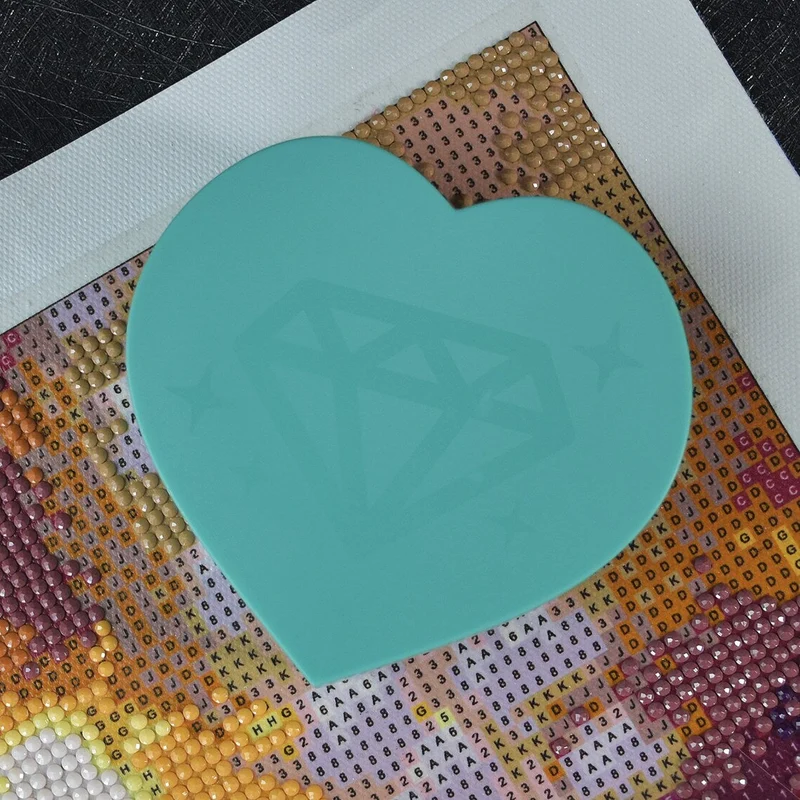 3PCS Diamond Painting Tray Herzform