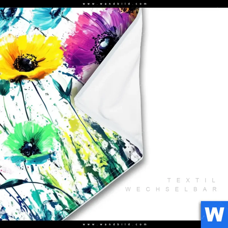 Wechselmotiv | Bunte Blütenexplosion | Querformat
