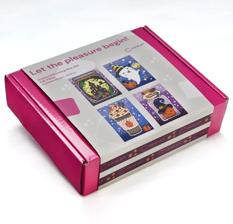 Diamond Painting - Carat Art Design - Midi Set Fall Vibes