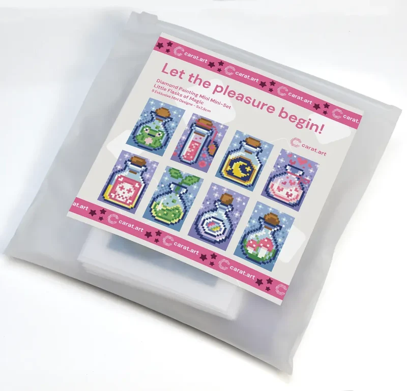 Diamond Painting - Carat Art Design - Mini Mini Set Little Flasks of Magic