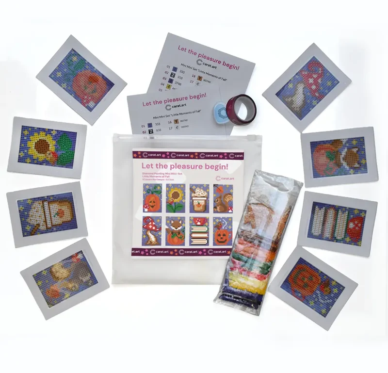Diamond Painting - Carat Art Design - Mini Mini Set Little Moments of Fall