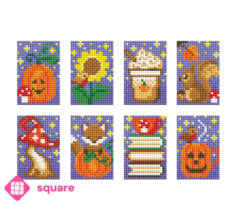 Diamond Painting - Carat Art Design - Mini Mini Set Little Moments of Fall