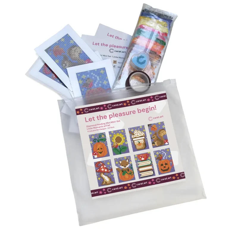 Diamond Painting - Carat Art Design - Mini Mini Set Little Moments of Fall
