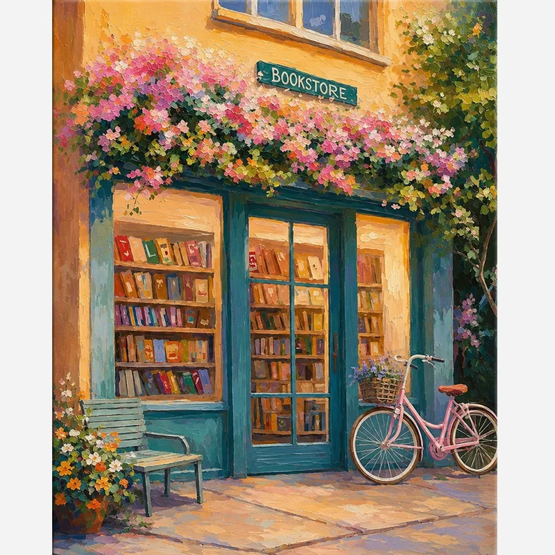 Malen nach Zahlen - Die Buchhandlung am Blütenweg