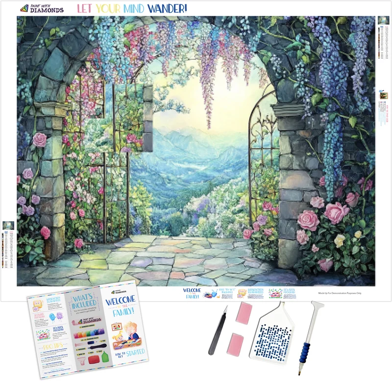 Enchanted Floral Archway