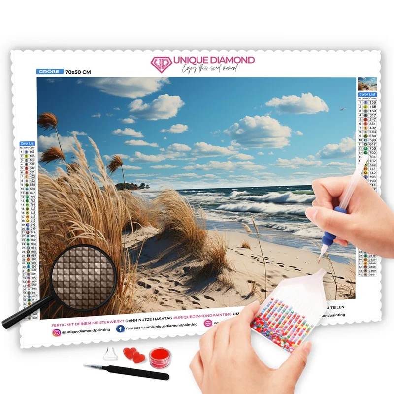 5D Diamond Painting – Dünenlandschaft
