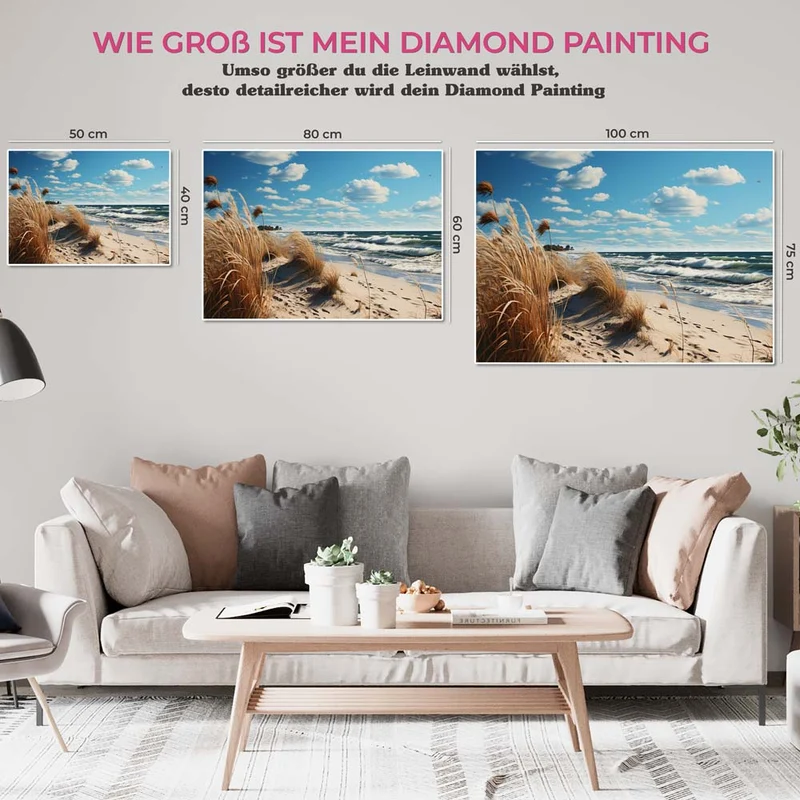 5D Diamond Painting – Dünenlandschaft