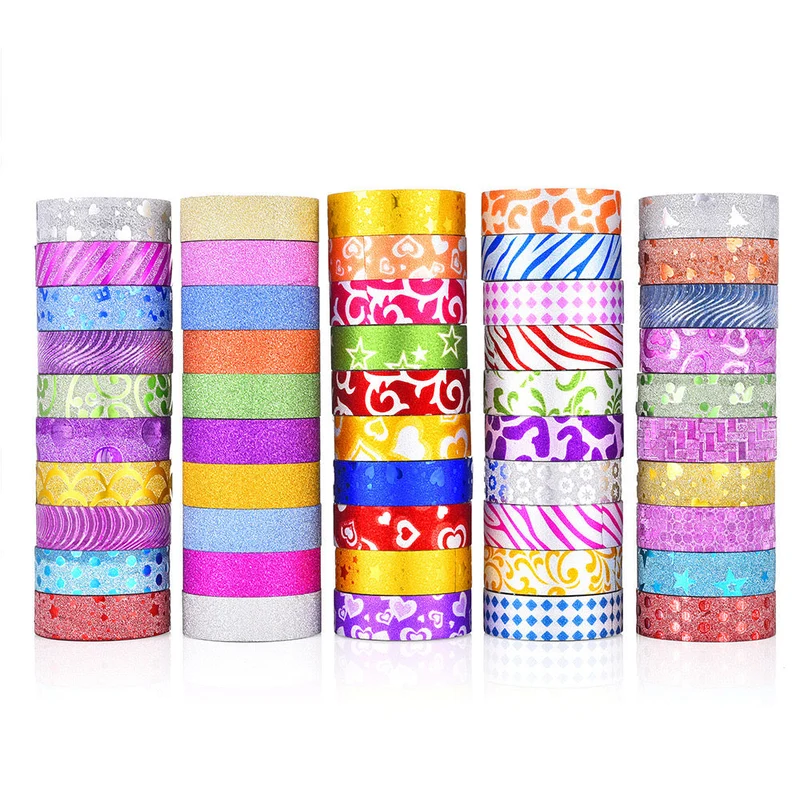 Washi Masking Tape mit Muster (5 Rollen)