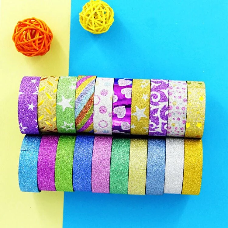 Washi Masking Tape mit Muster (5 Rollen)