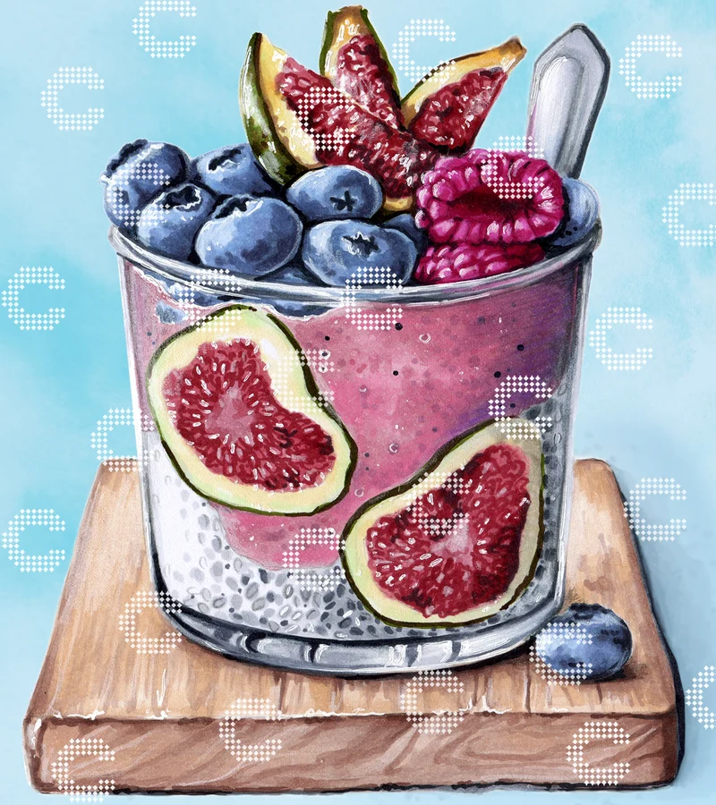 Diamond Painting - anyta.kulyk - Berry & Fig Fusion