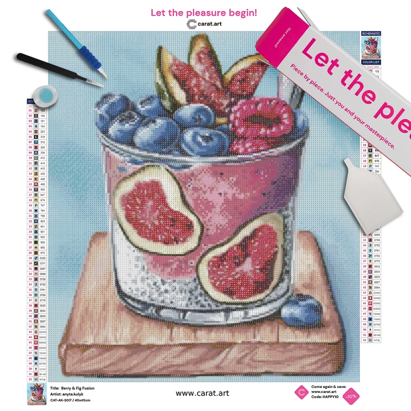 Diamond Painting - anyta.kulyk - Berry & Fig Fusion