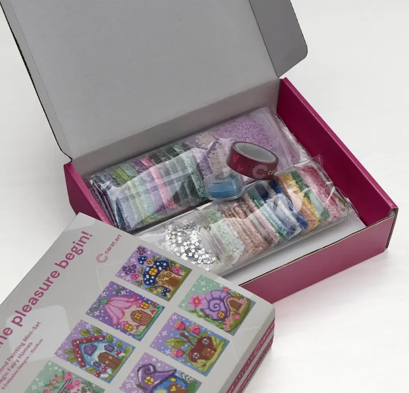 Diamond Painting - Carat Art Design - Mini Set Magic Fairy Homes