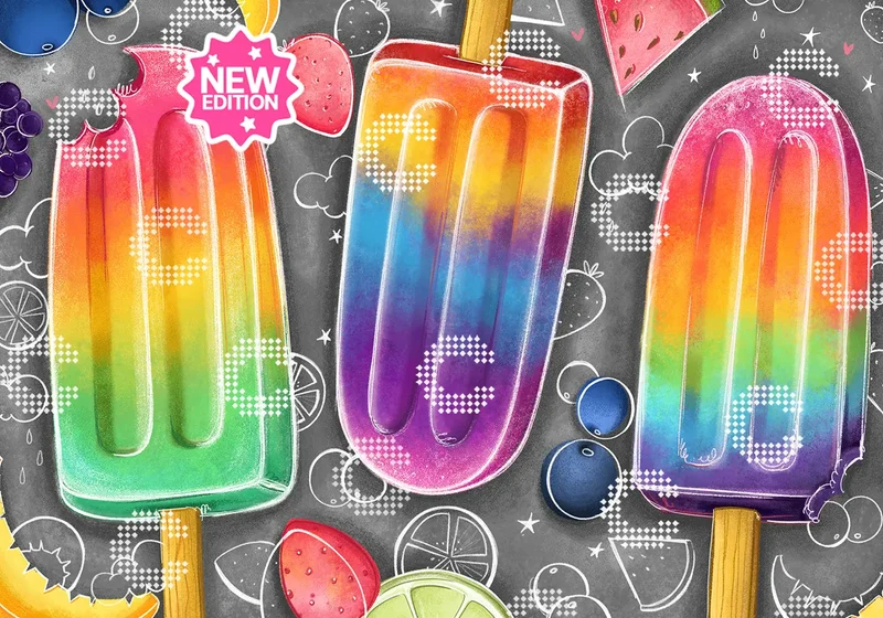 Diamond Painting - Aishwarya Vohra - Eat the Rainbow Special
