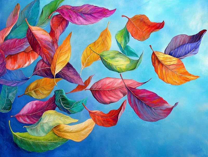 Falling Leaves, Rising Colors
