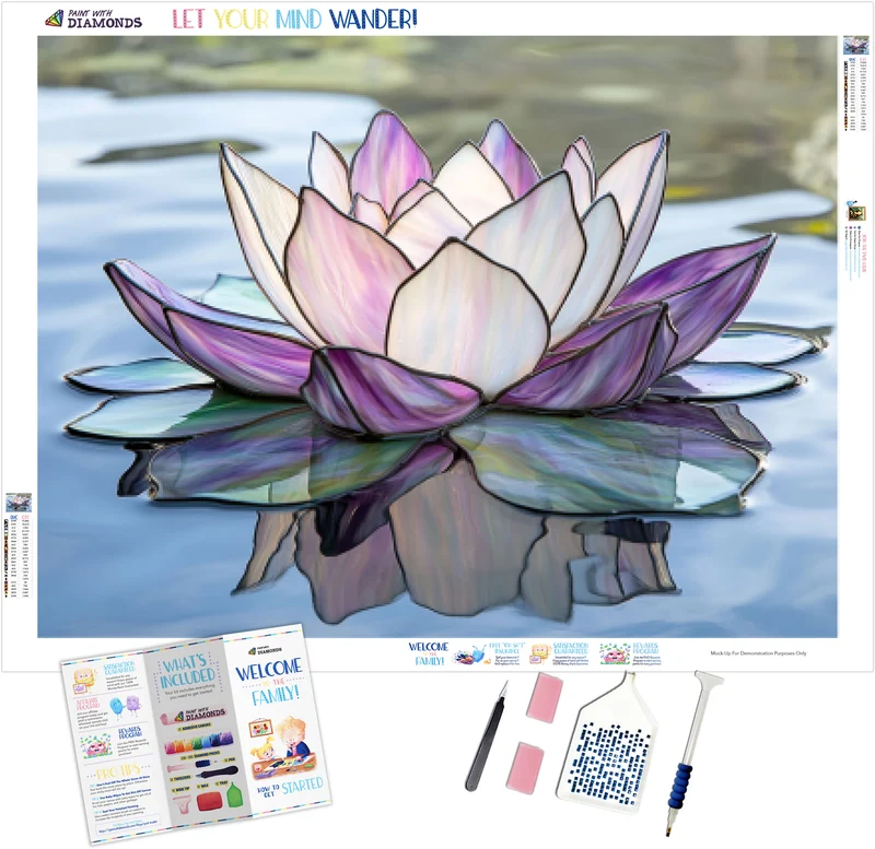 The Glowing Lotus Flower Blossom