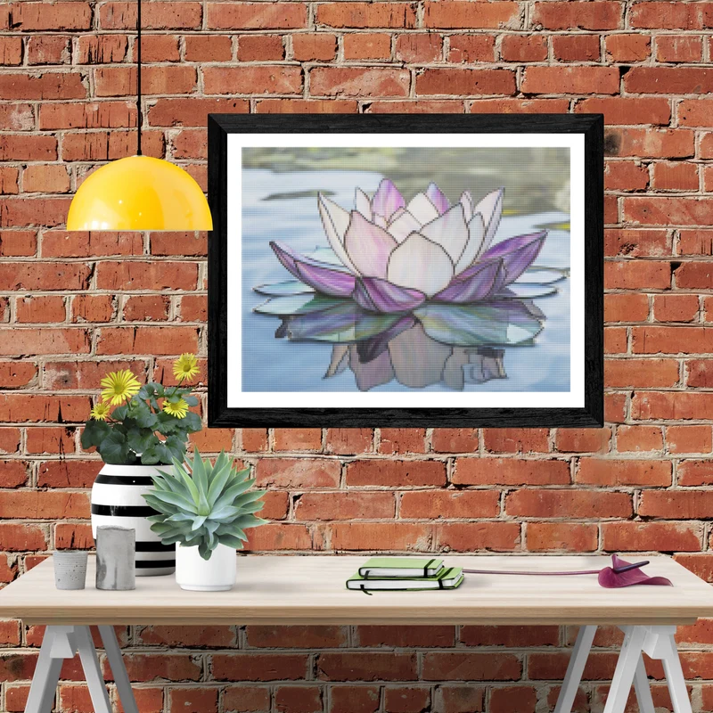 The Glowing Lotus Flower Blossom