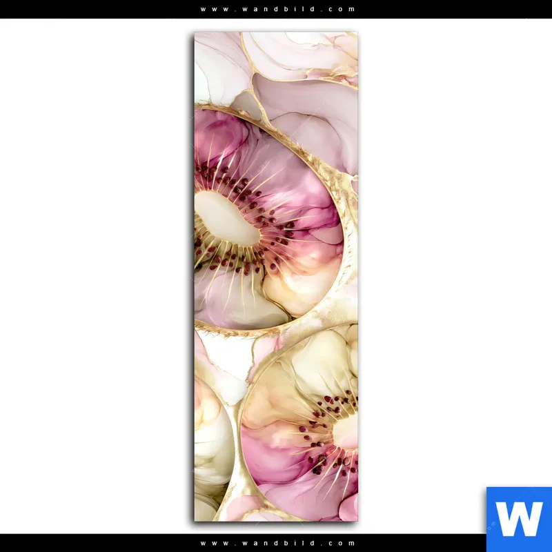 Poster | Kiwi - Edle Fruchtfantasie | Schmal
