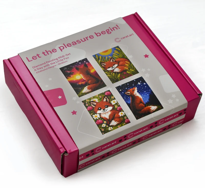 Diamond Painting - Carat Art Design - Midi Set A Day with the Little Fox