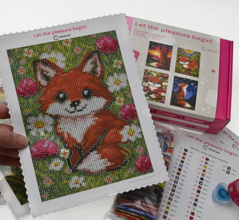 Diamond Painting - Carat Art Design - Midi Set A Day with the Little Fox