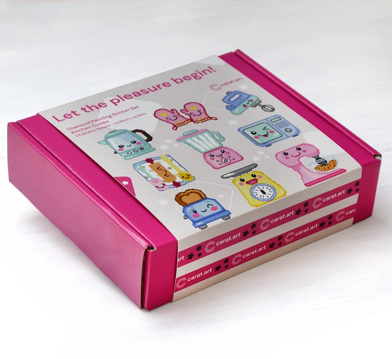 Diamond Painting - Carat Art Design - Sticker Set Kitchen Cuties