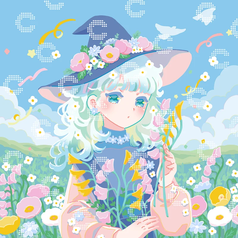 Diamond Painting - Hiroko - Petals & Spells