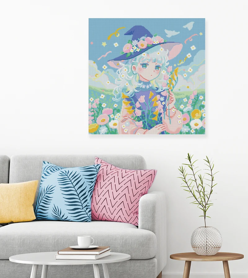 Diamond Painting - Hiroko - Petals & Spells