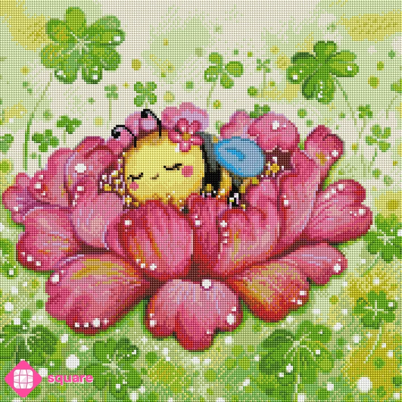 Diamond Painting - Keeley Chan - Sleeping Bee-uty