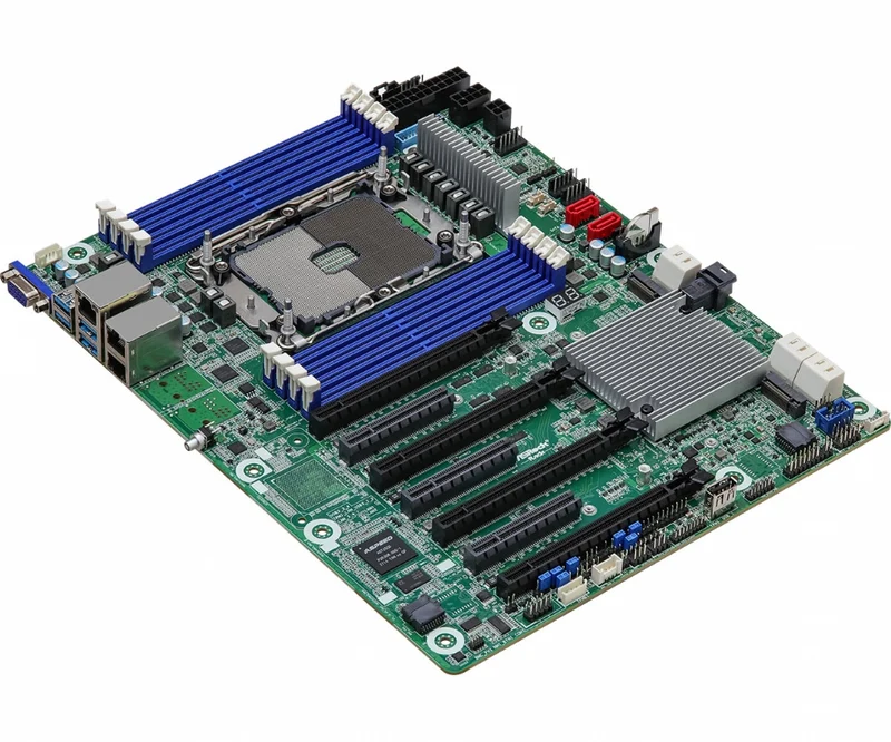 ASRock SPC621D8 Xeon Server Motherboard, S P+ LGA 4189, DDR4, SATA3, 2x Gigabit, USB 3.2 Gen1, ATX