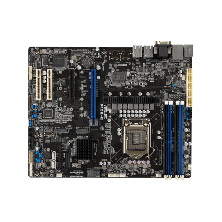 ASUS P12R-E Server Motherboard. Xeon E-2300 Support. Dual Gigabit LAN Onboard. VGA Video Onboard. Integrated IPMI Remote KVM. Includes ASMB10 Module