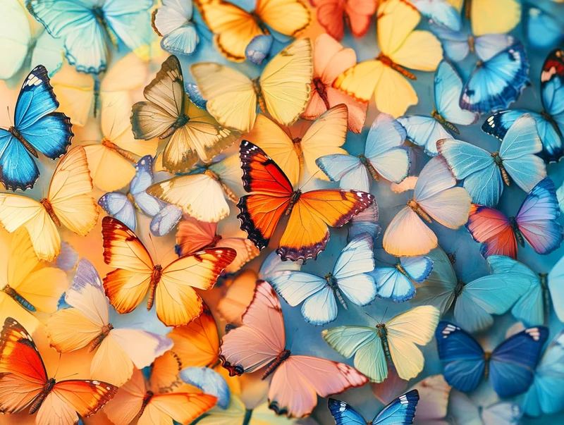 Sun-Kissed Butterflies
