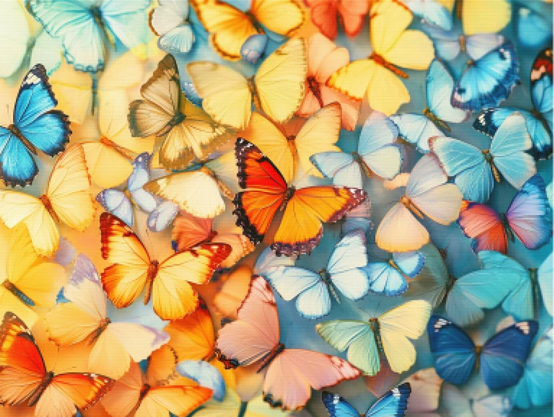 Sun-Kissed Butterflies